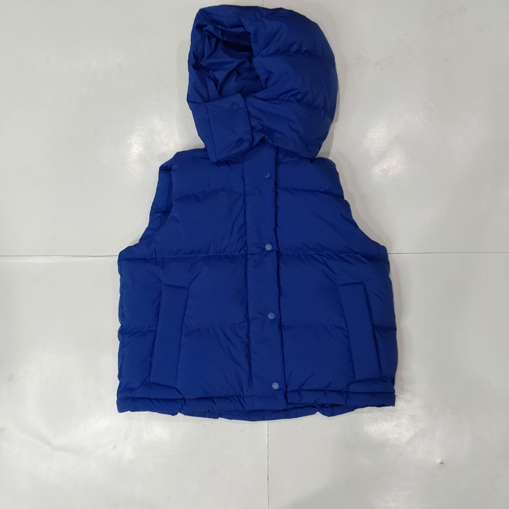 Lululemon Wunder Puff Cropped Vest,  SYMB - Symphony Blue, Size 4